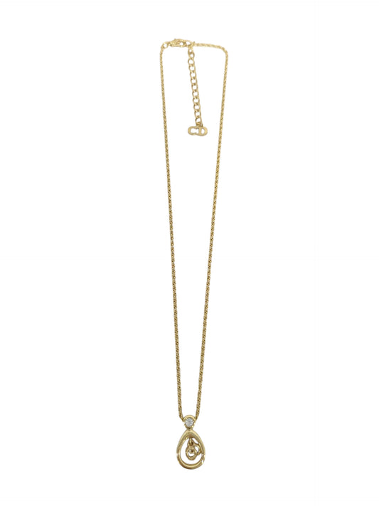 Dior CD Logo Top GD Necklace