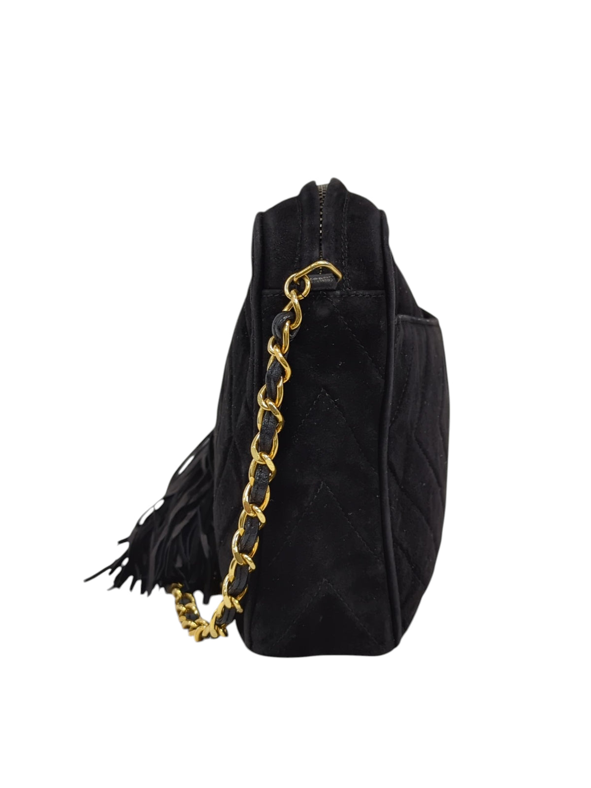 CHANEL フリンジ ショルダーバッグ