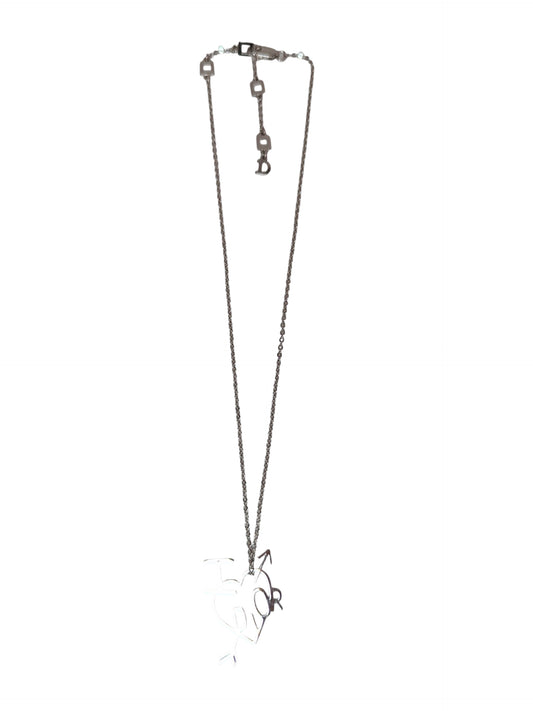 Dior Heart Logo Necklace