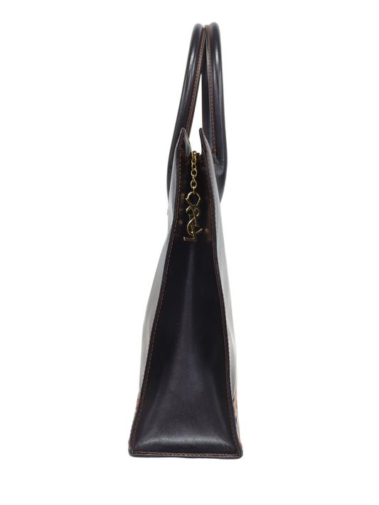 SAINT LAURENT Leather Tote