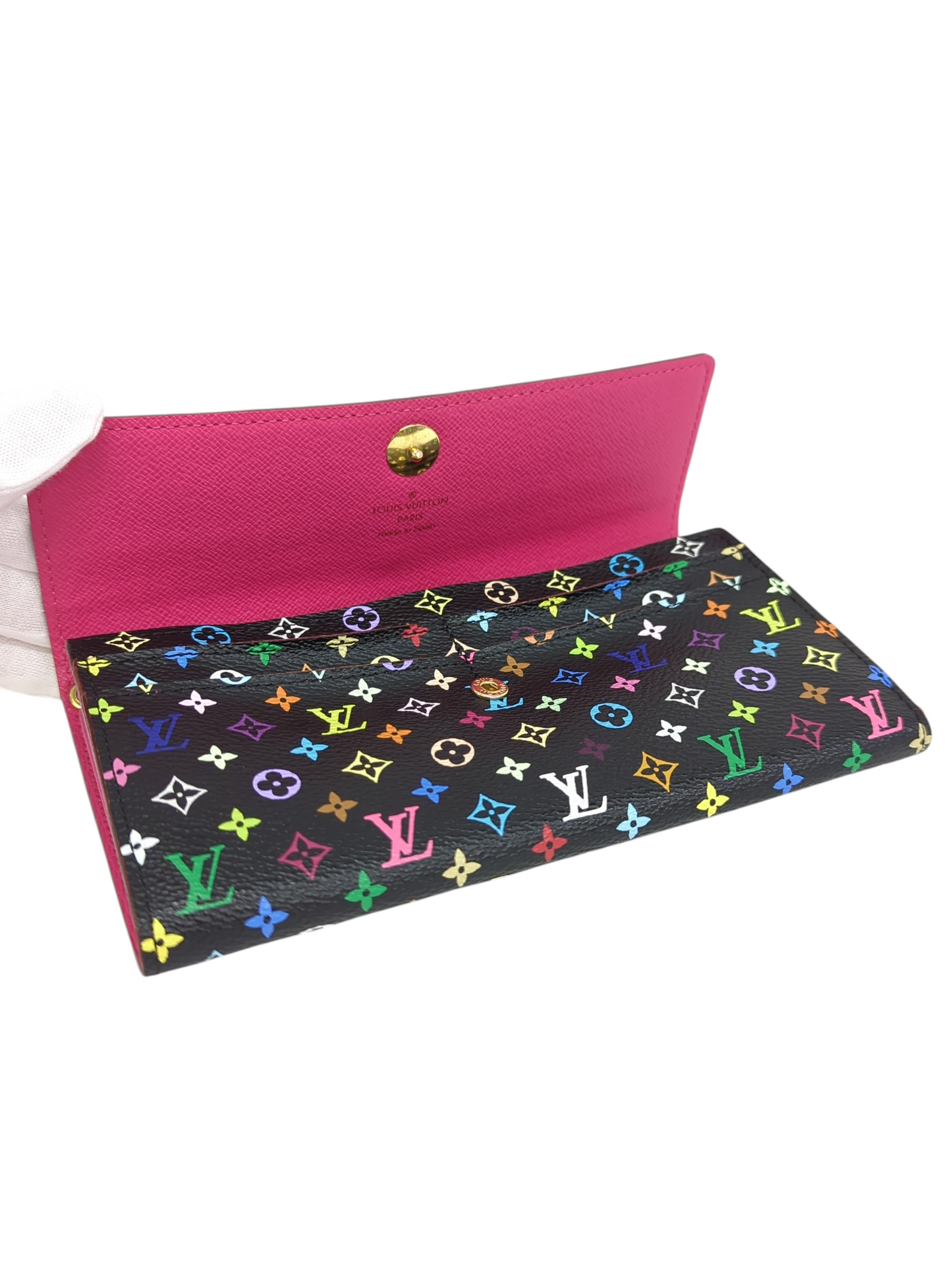 Louis Vuitton マルチカラー ポルトフォイユサラ