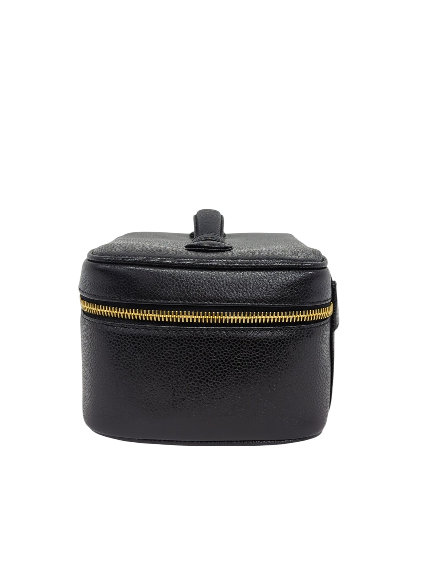 CHANEL キャビアスキン バニティバッグ