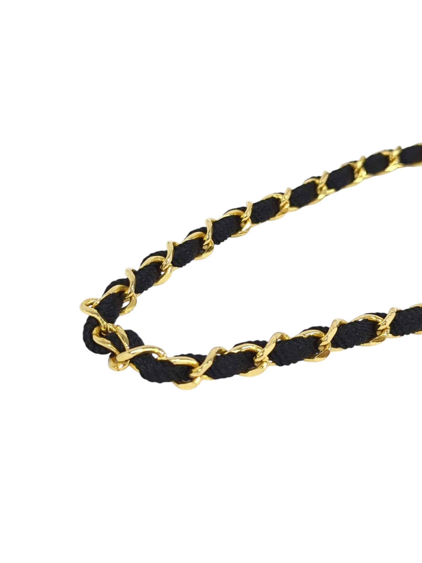 CHANEL サテン ココマーク ショルダーバッグ