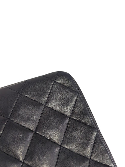 CHANEL ラムスキン ミニターンロックショルダーバッグ