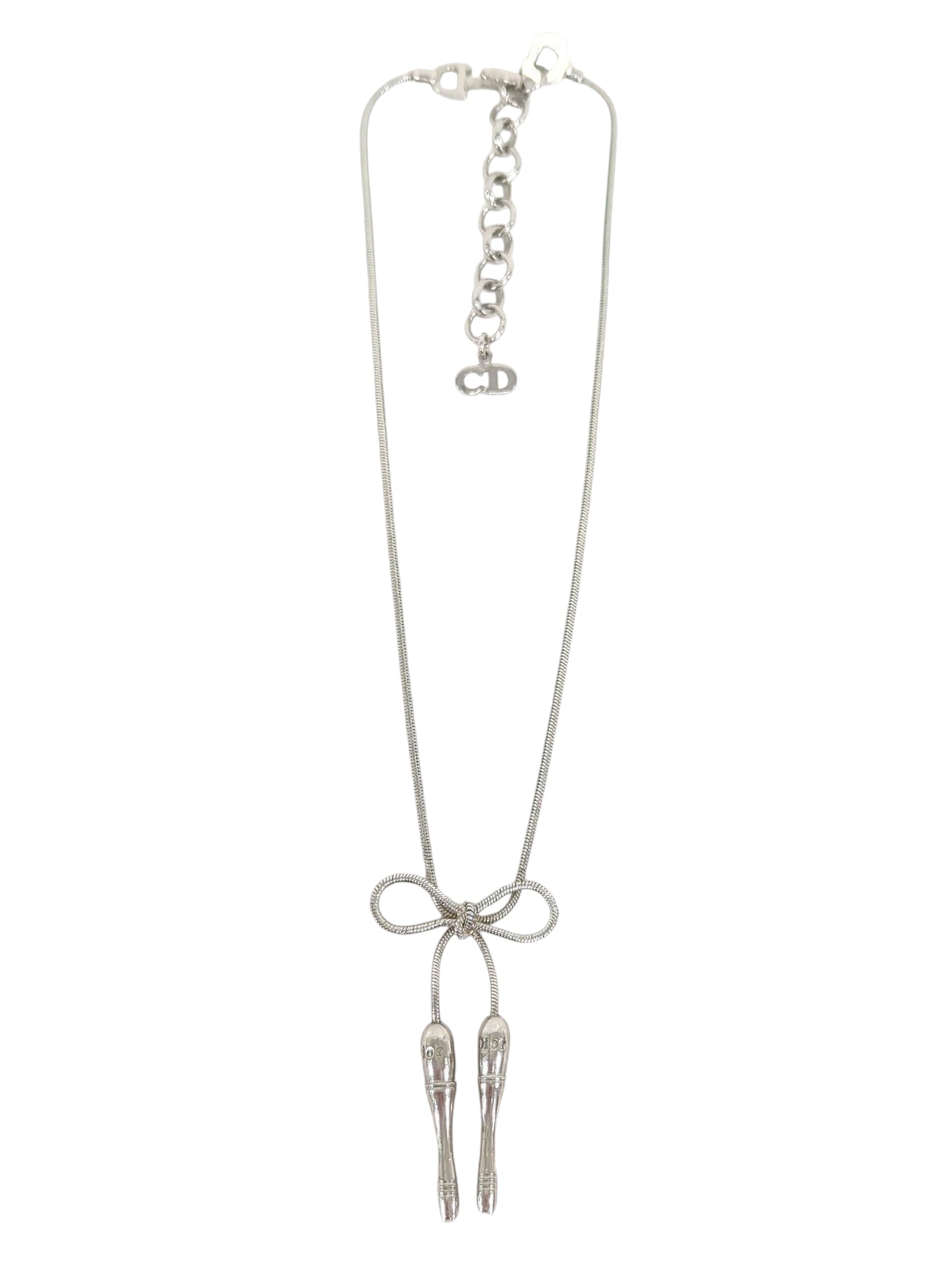Dior リボンネックレス