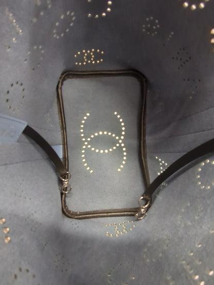 CHANEL　レザー パンチング 2way チェーンショルダーバッグ