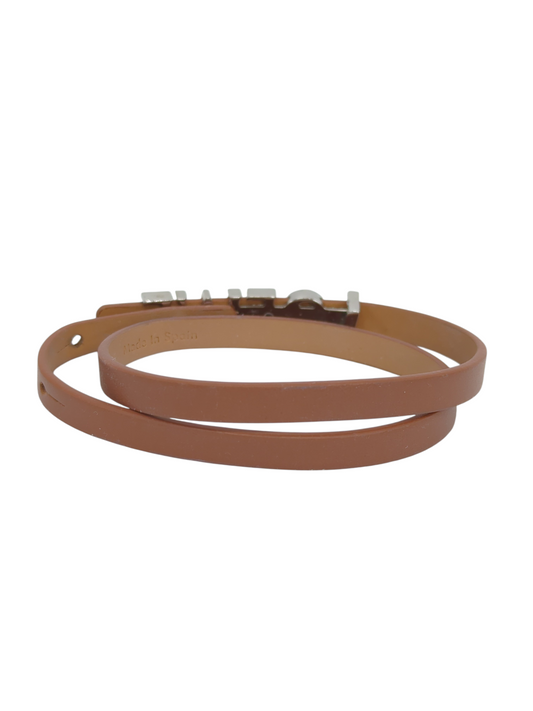 LOEWE Logo Double Wrap Bracelet