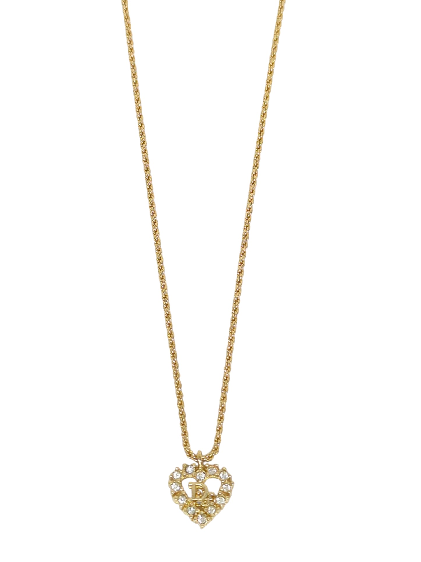 Dior ネックレス ハート CDロゴ