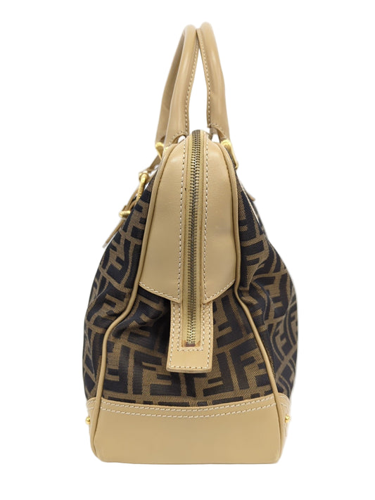 FENDI Zucca Pattern Handbag