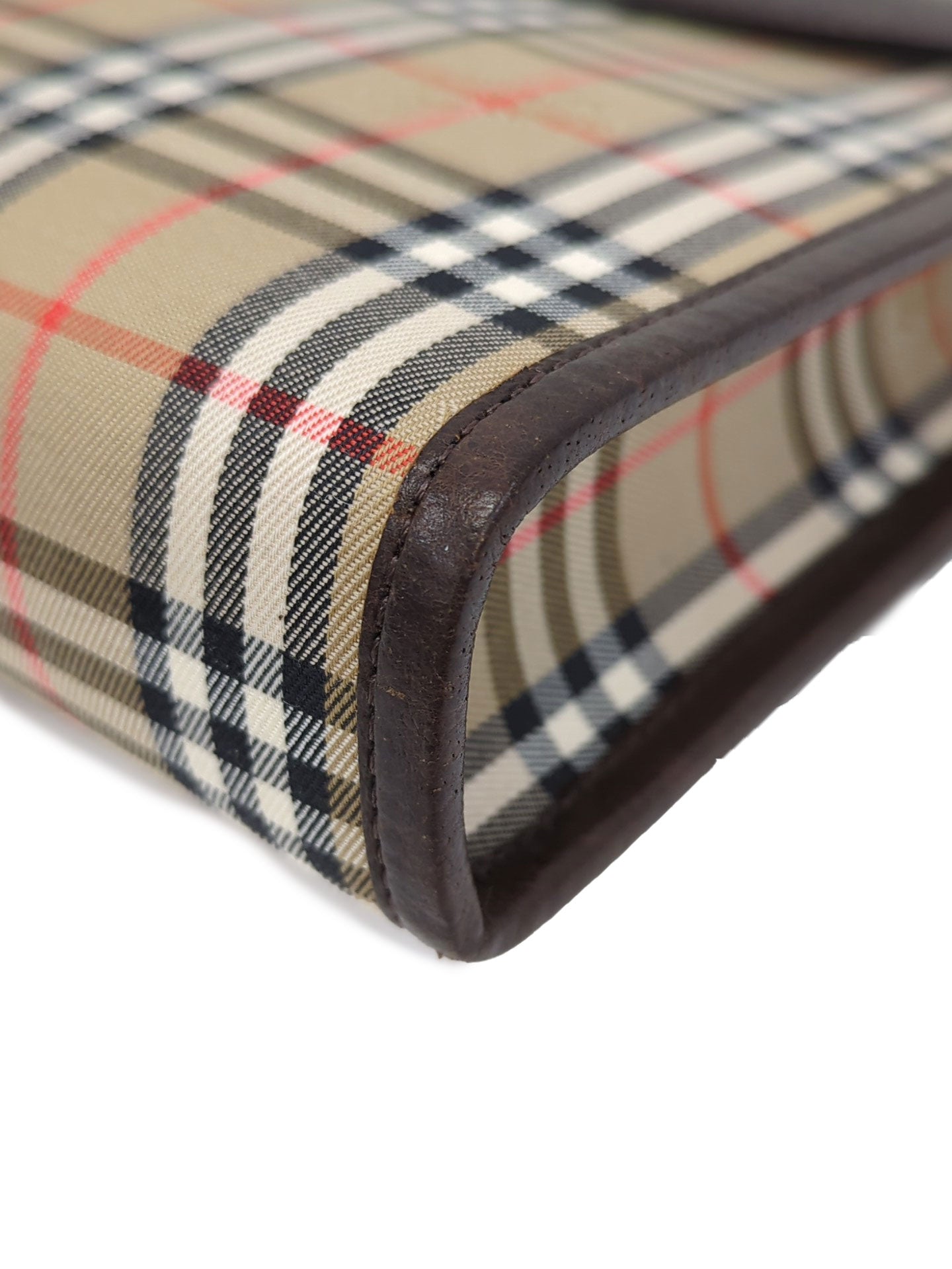 BURBERRY ノバチェック クラッチバッグ