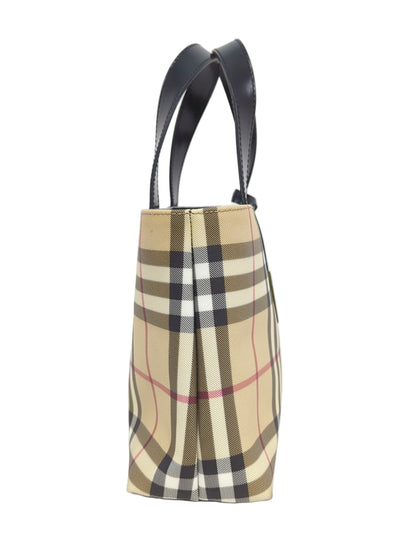 BURBERRY　ノバチェック　ハンドバッグ