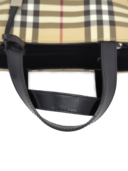 BURBERRY　ノバチェック　ハンドバッグ
