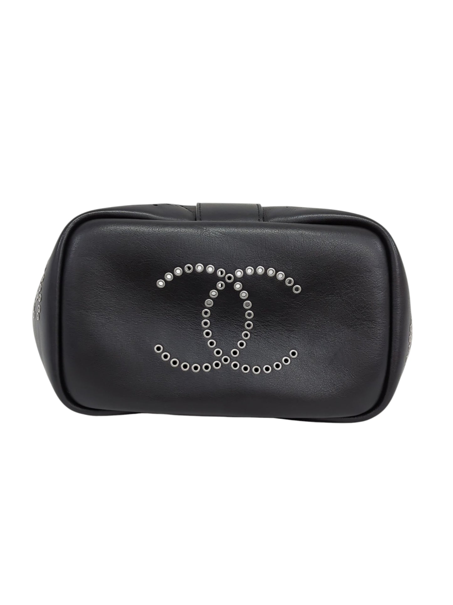 CHANEL　レザー パンチング 2way チェーンショルダーバッグ
