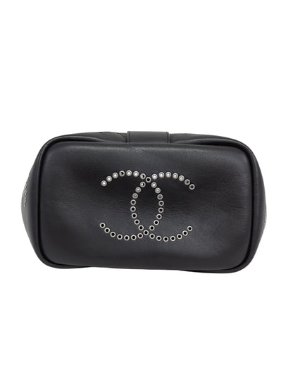 CHANEL　レザー パンチング 2way チェーンショルダーバッグ