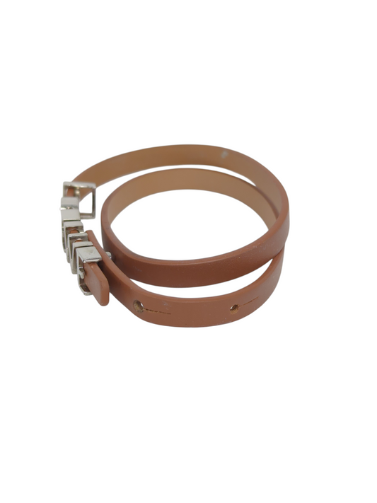 LOEWE Logo Double Wrap Bracelet