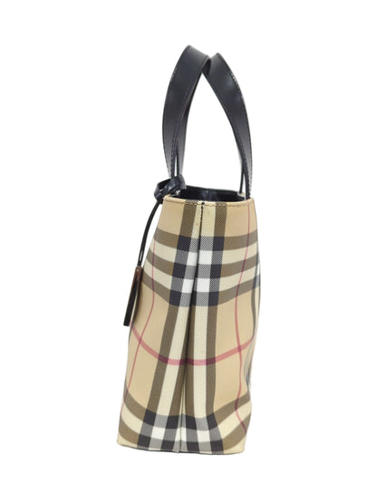 BURBERRY　ノバチェック　ハンドバッグ