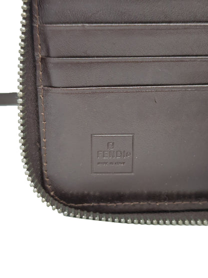 FENDI ズッカ柄 ショルダー財布