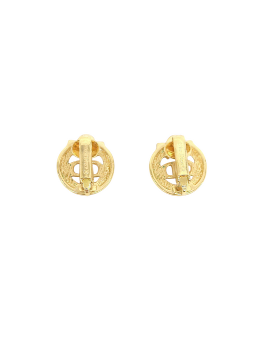 Dior CD Logo Clip-on Earrings
