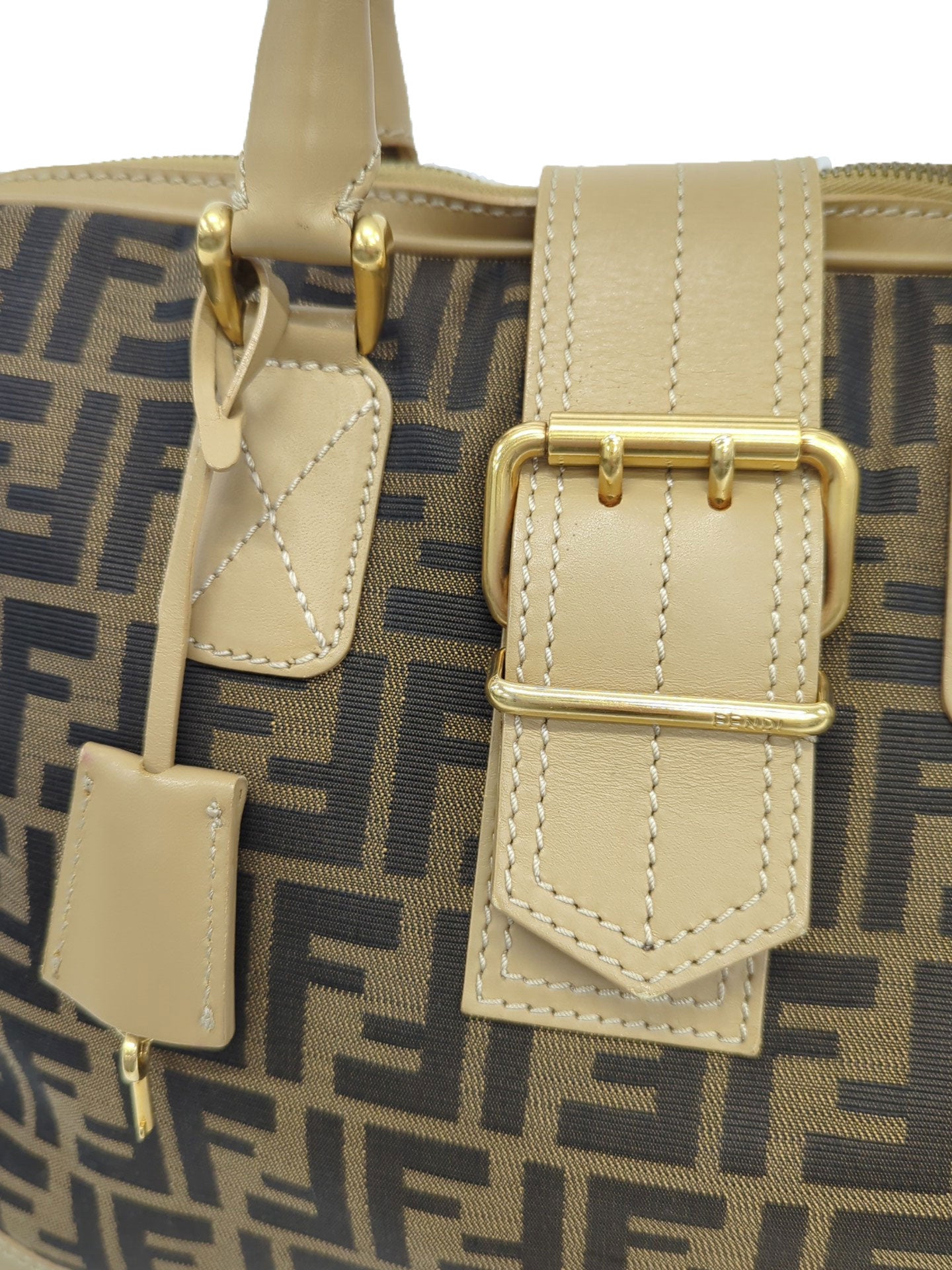 FENDI ズッカ柄 ハンドバッグ