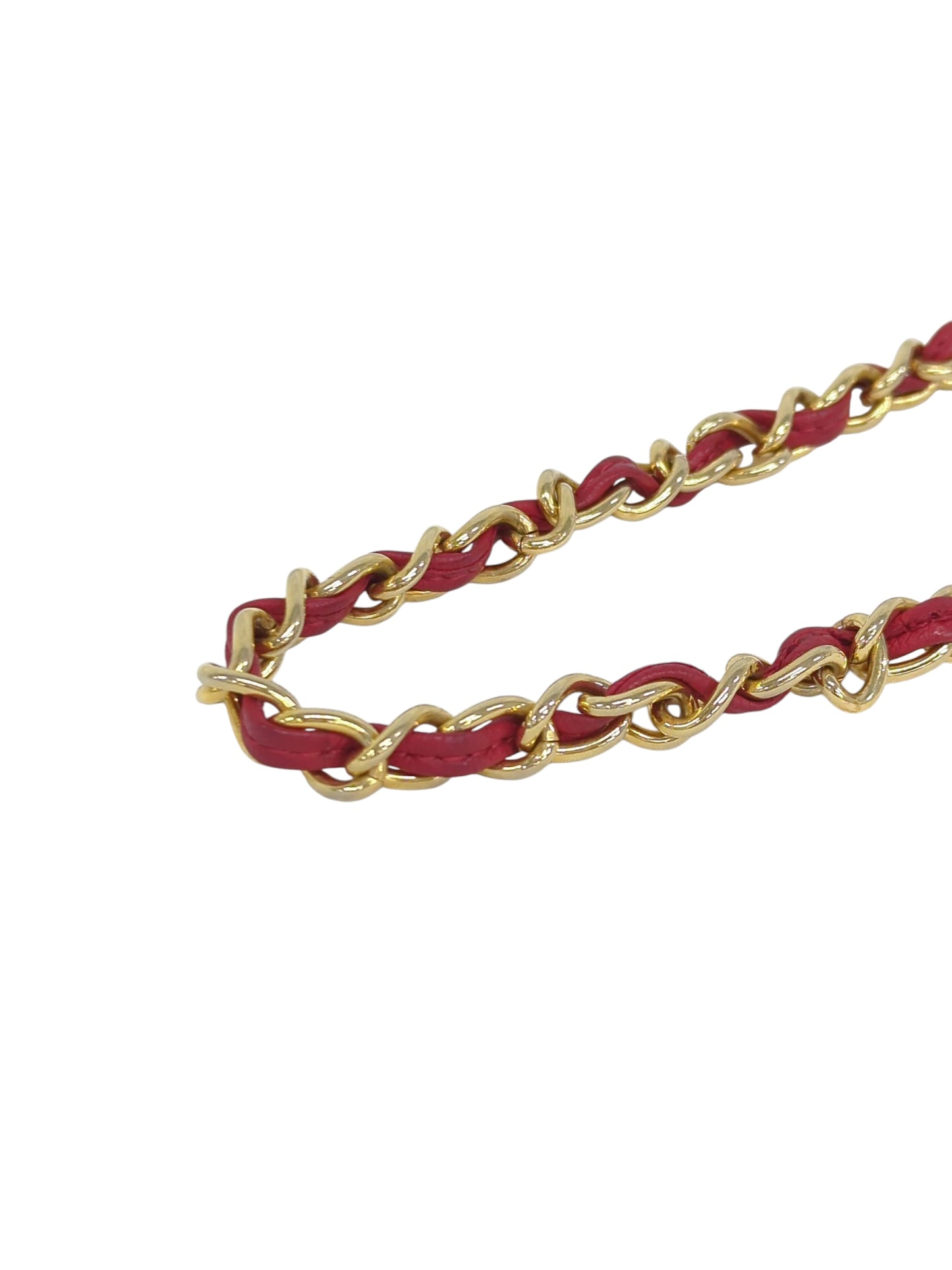 CHANEL ラムスキン オクタゴン ショルダーバッグ