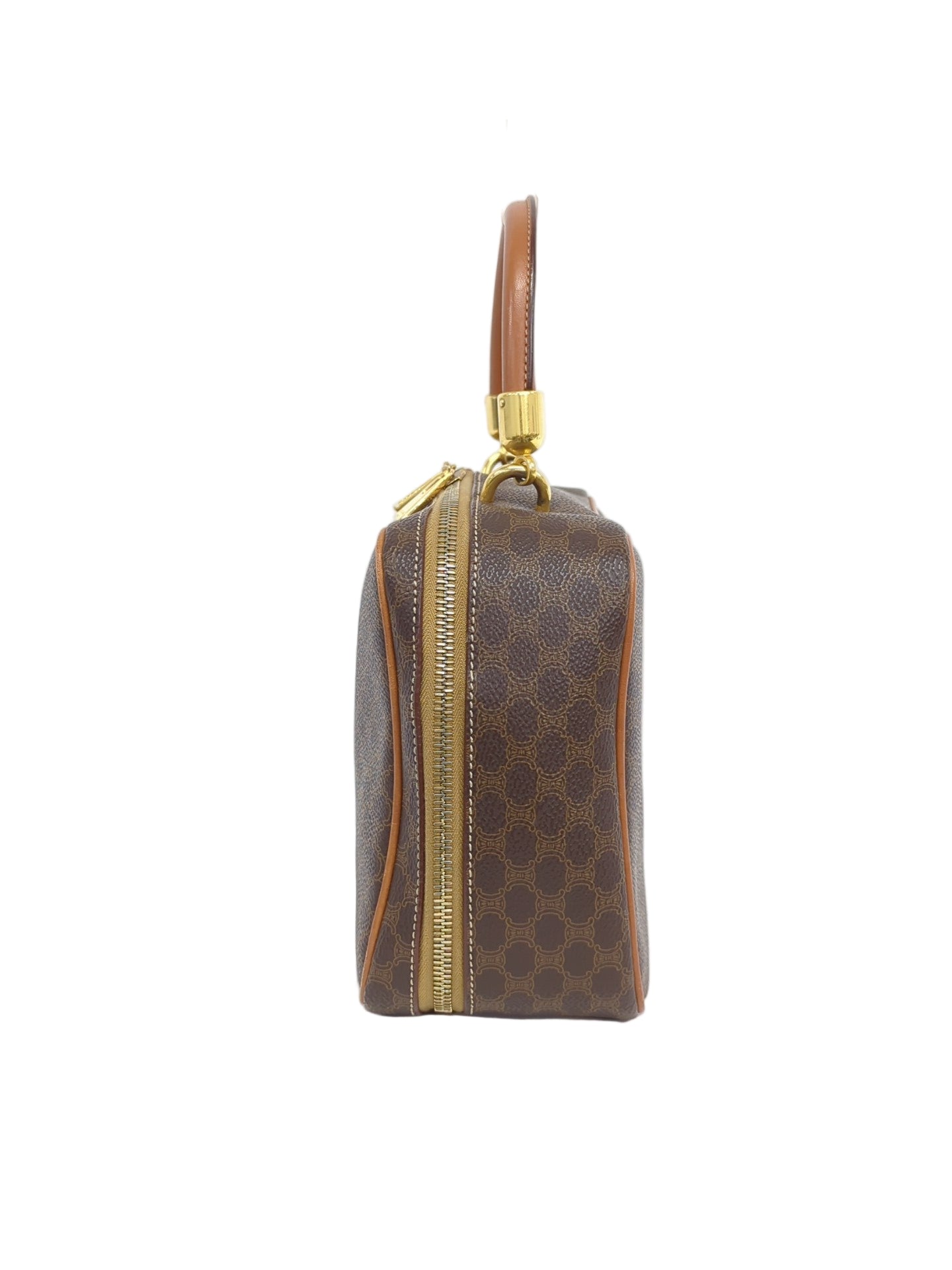 CELINE マカダム ハンドバッグ