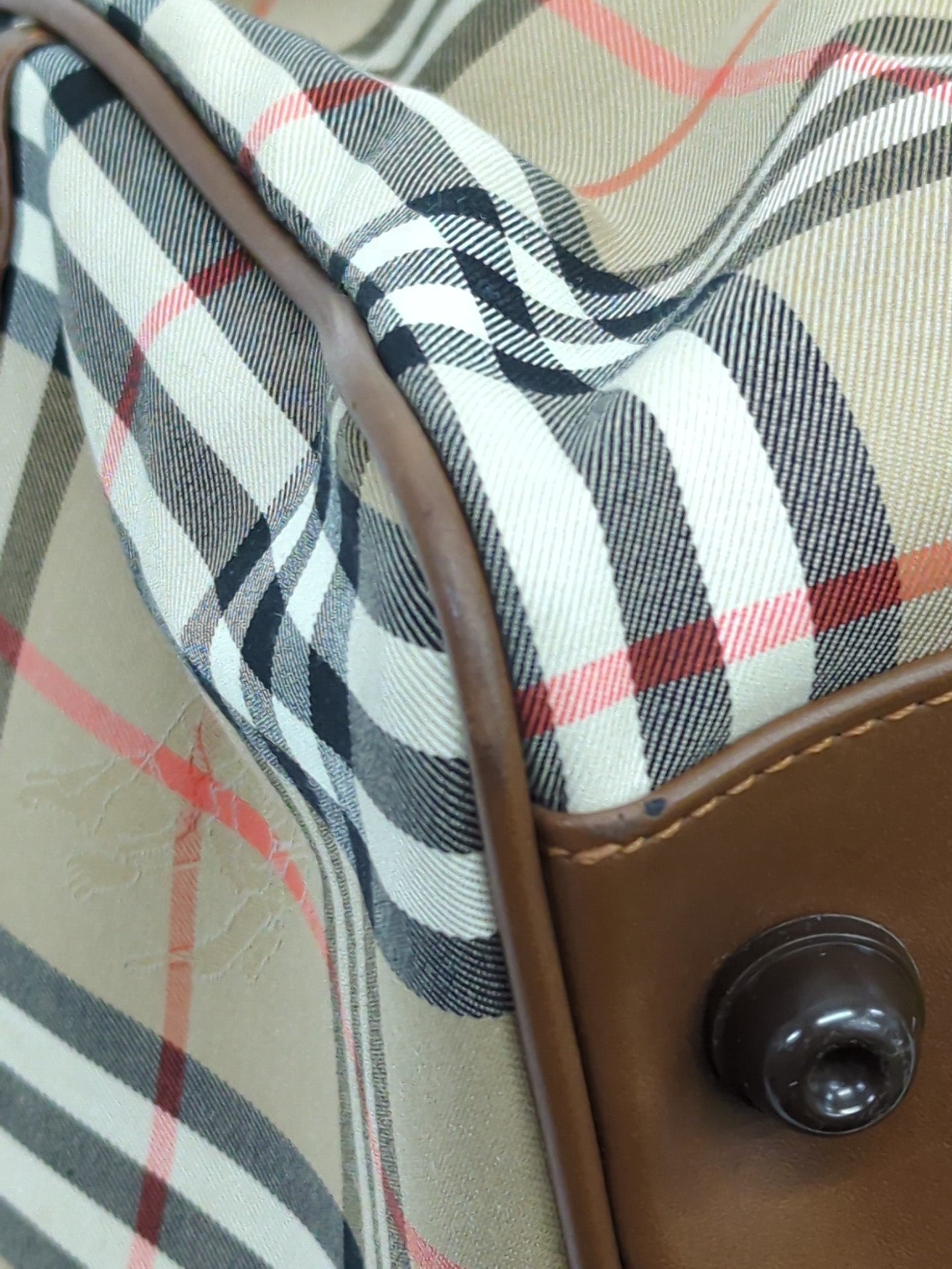 BURBERRY ボストンバッグ