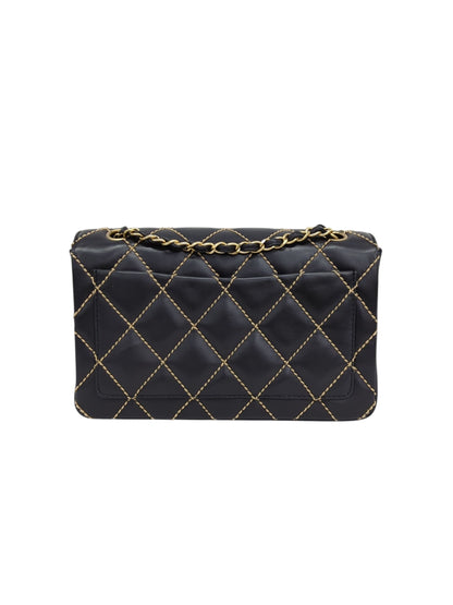 CHANEL ワイルドステッチ チェーンショルダーバッグ