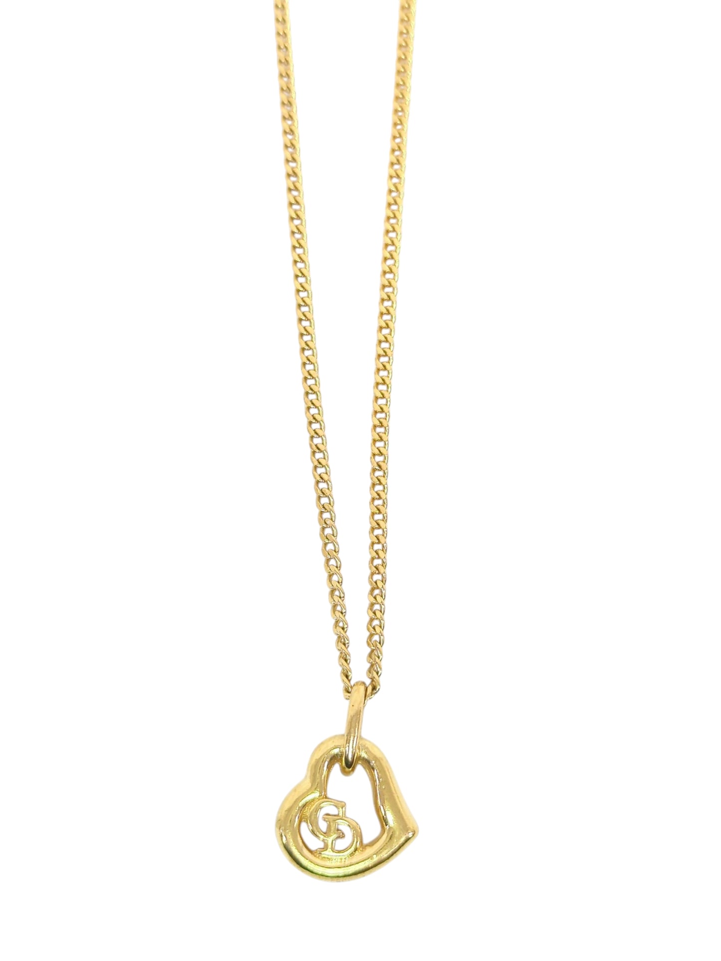 Dior CD ハート ネックレス