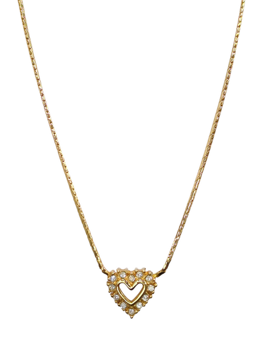 Dior ラインストーン ネックレス