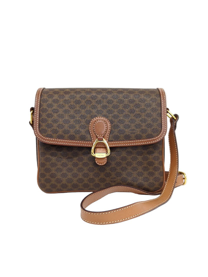 CELINE マカダム ショルダーバッグ