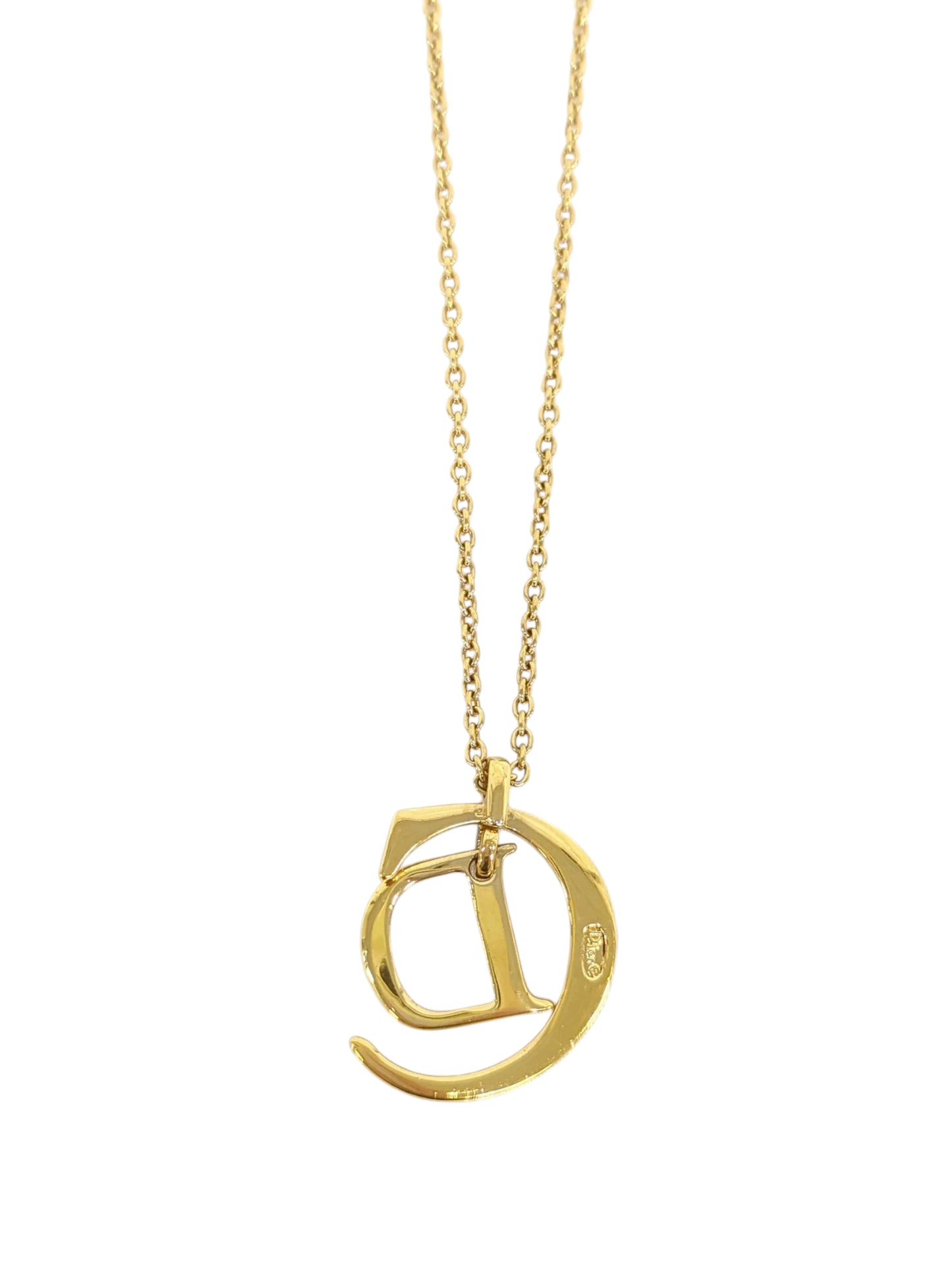 Dior CDロゴ ゴールド ネックレス