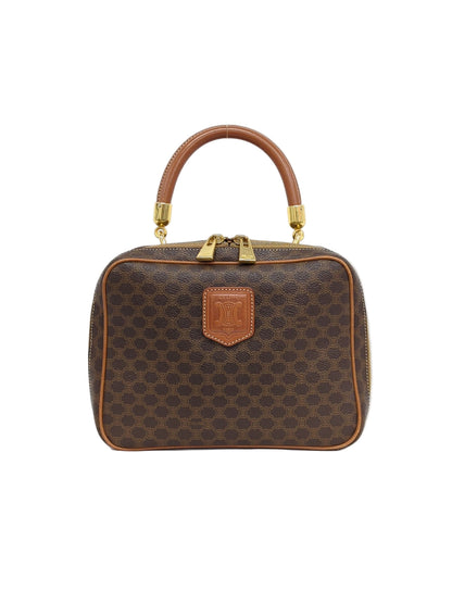 CELINE マカダム ハンドバッグ