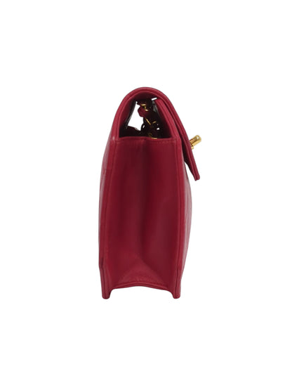 CHANEL ラムスキン オクタゴン ショルダーバッグ