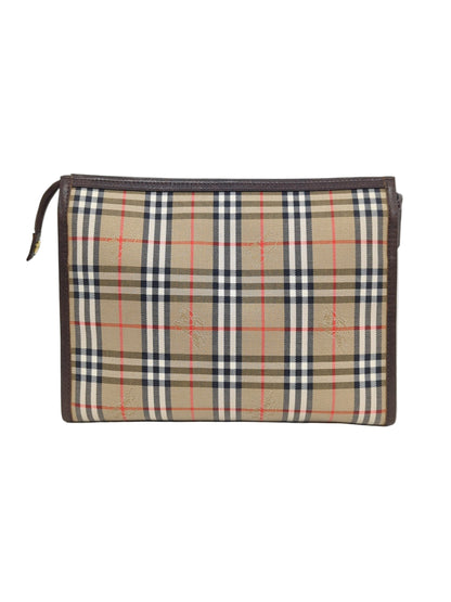 BURBERRY ノバチェック クラッチバッグ