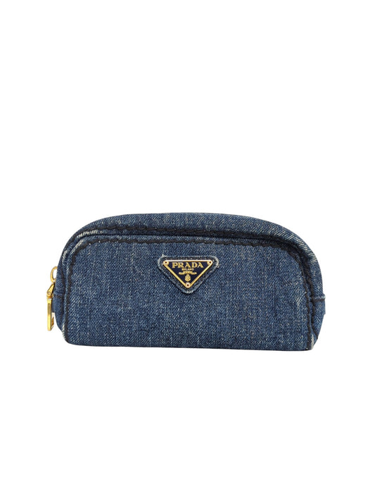 PRADA デニム メイクポーチ