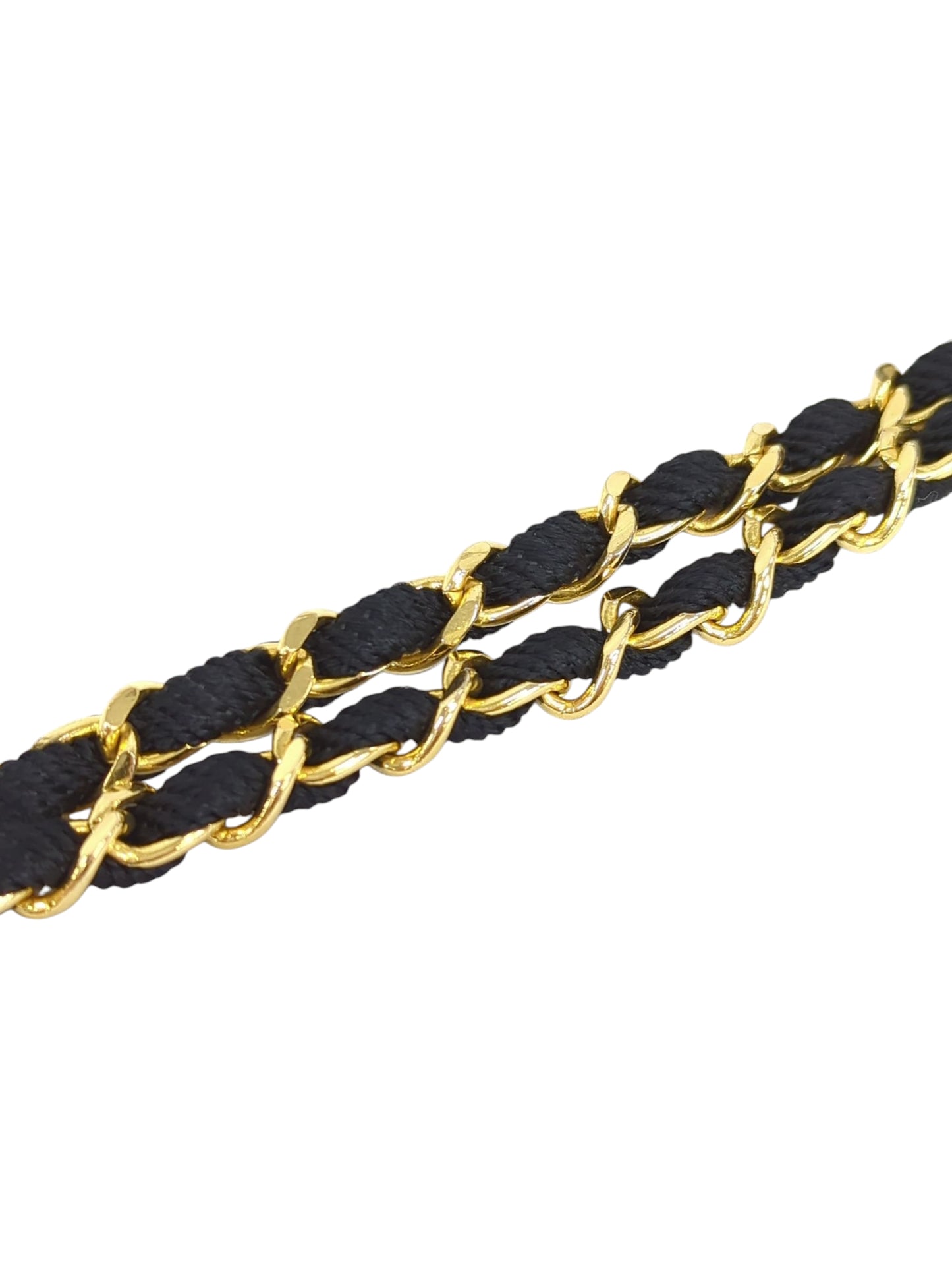 CHANEL サテン ココマーク ショルダーバッグ