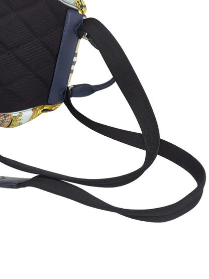 BURBERRY マルチカラースカーフ柄 リュックサック