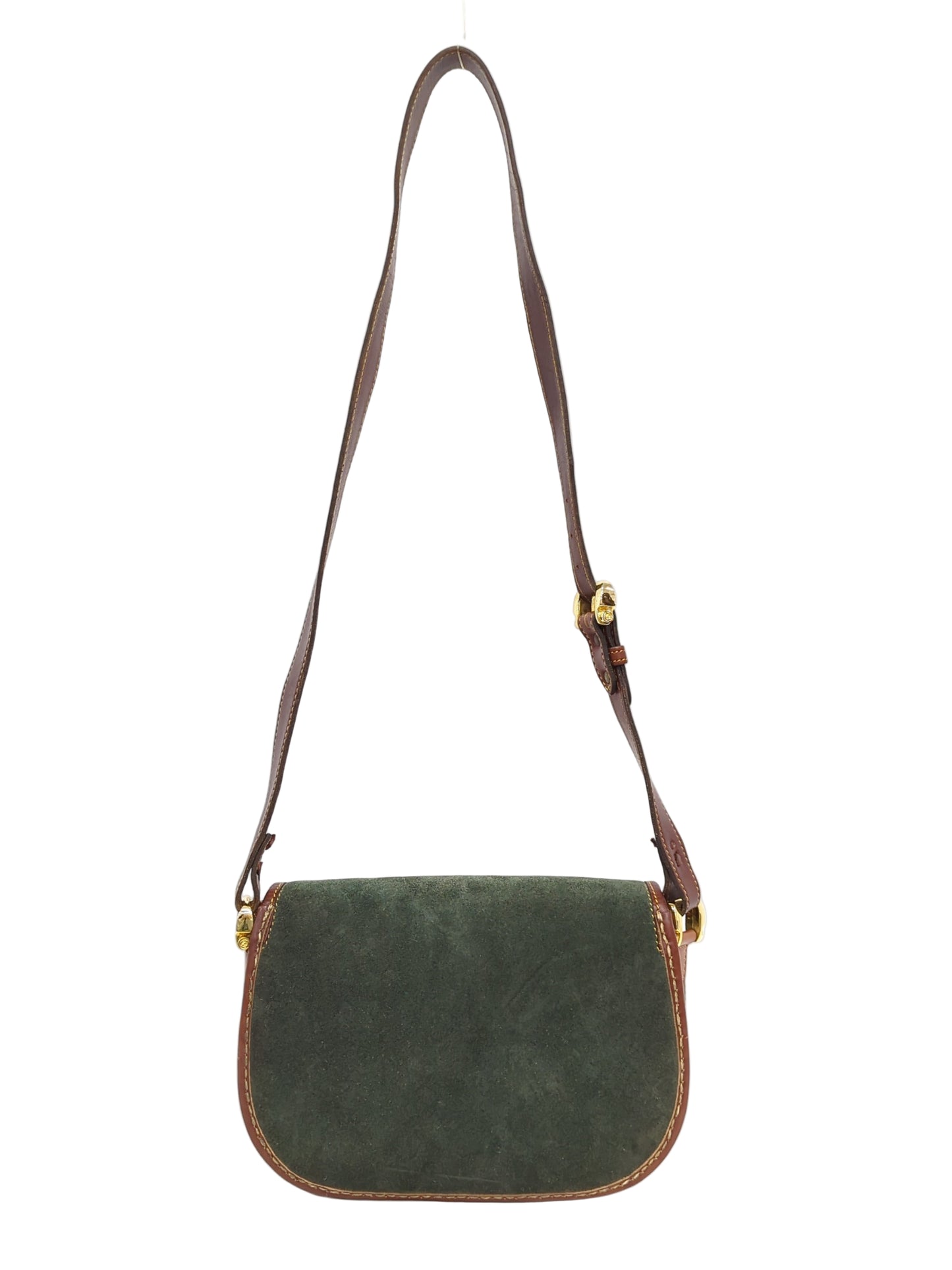 LOEWE スエード ショルダーバッグ
