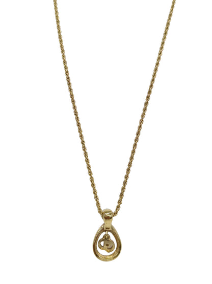 Dior　CDロゴトップ GDネックレス