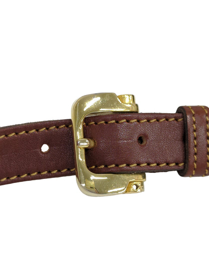 LOEWE スエード ショルダーバッグ