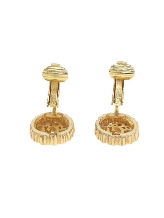 Dior Logo Clip-on Earrings