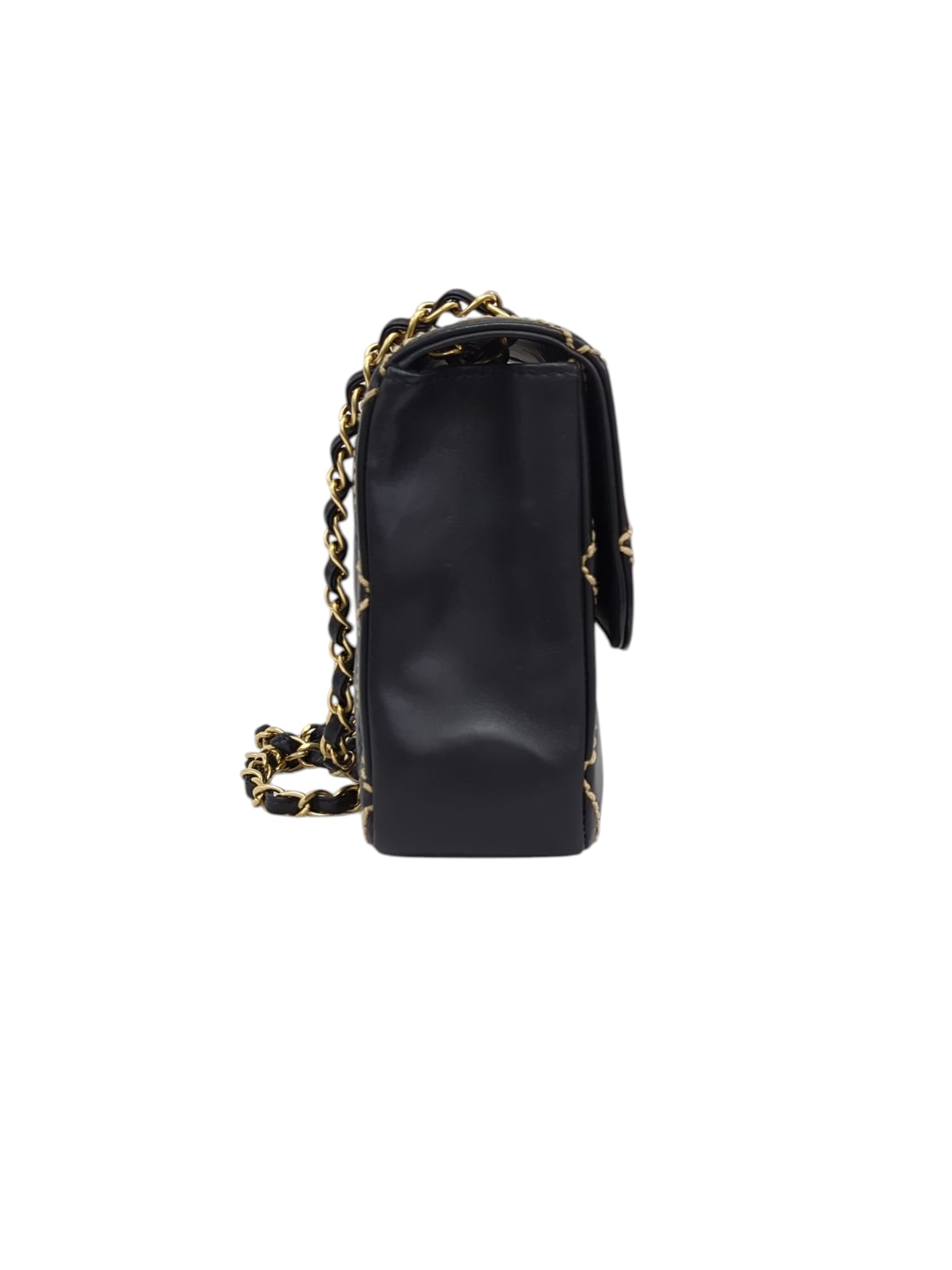 CHANEL ワイルドステッチ チェーンショルダーバッグ