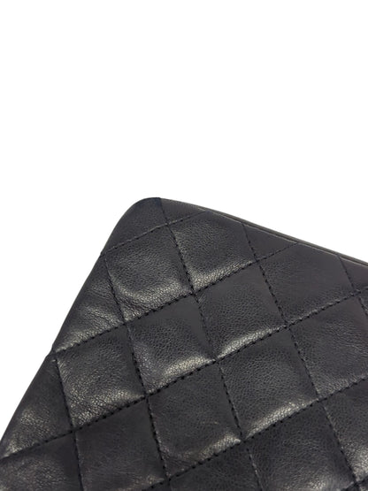 CHANEL ラムスキン ミニターンロックショルダーバッグ