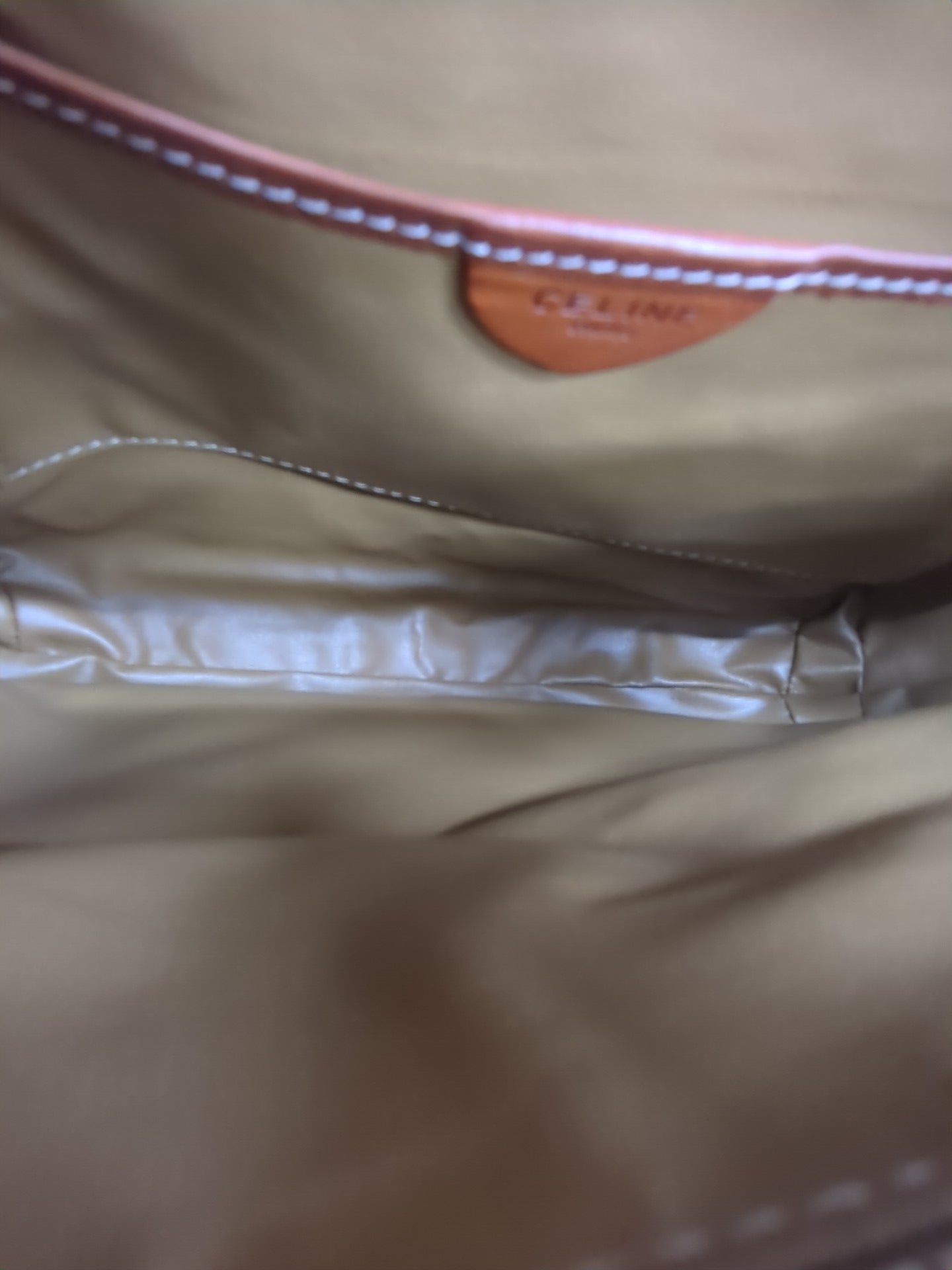 CELINE マカダム ショルダーバッグ