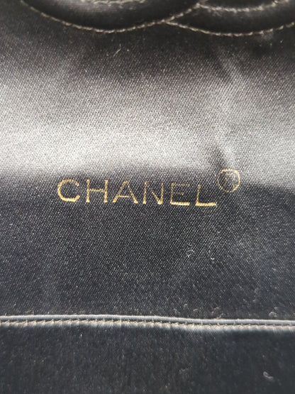 CHANEL サテン ココマーク ショルダーバッグ