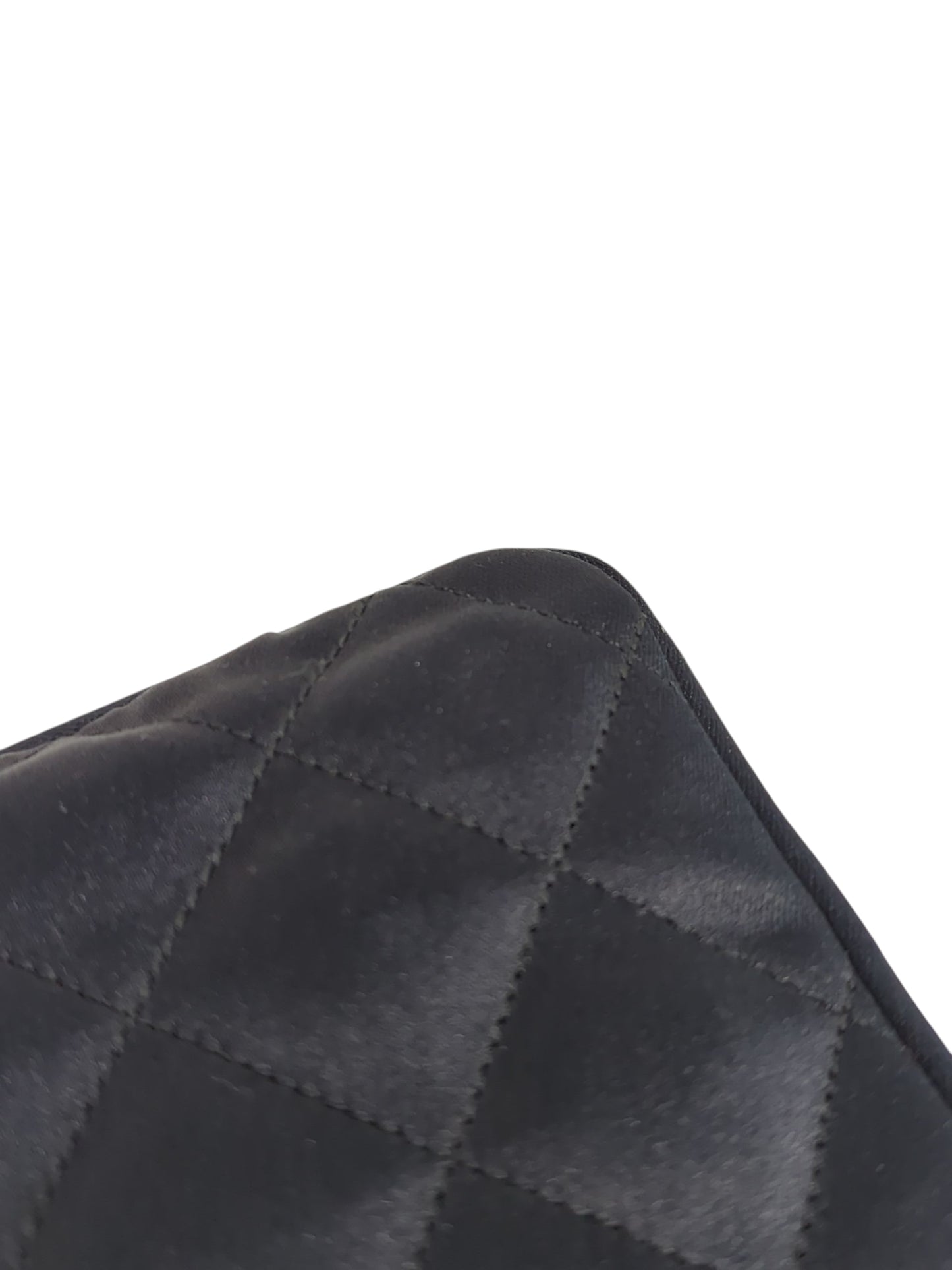 CHANEL サテン ココマーク ショルダーバッグ