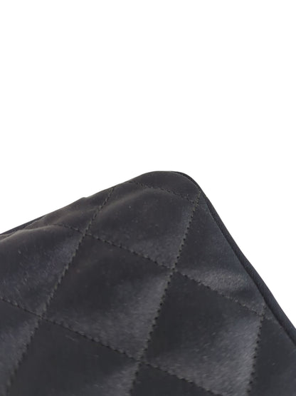 CHANEL サテン ココマーク ショルダーバッグ