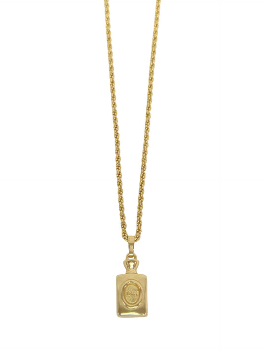 Dior Perfume Bottle-shaped Necklace