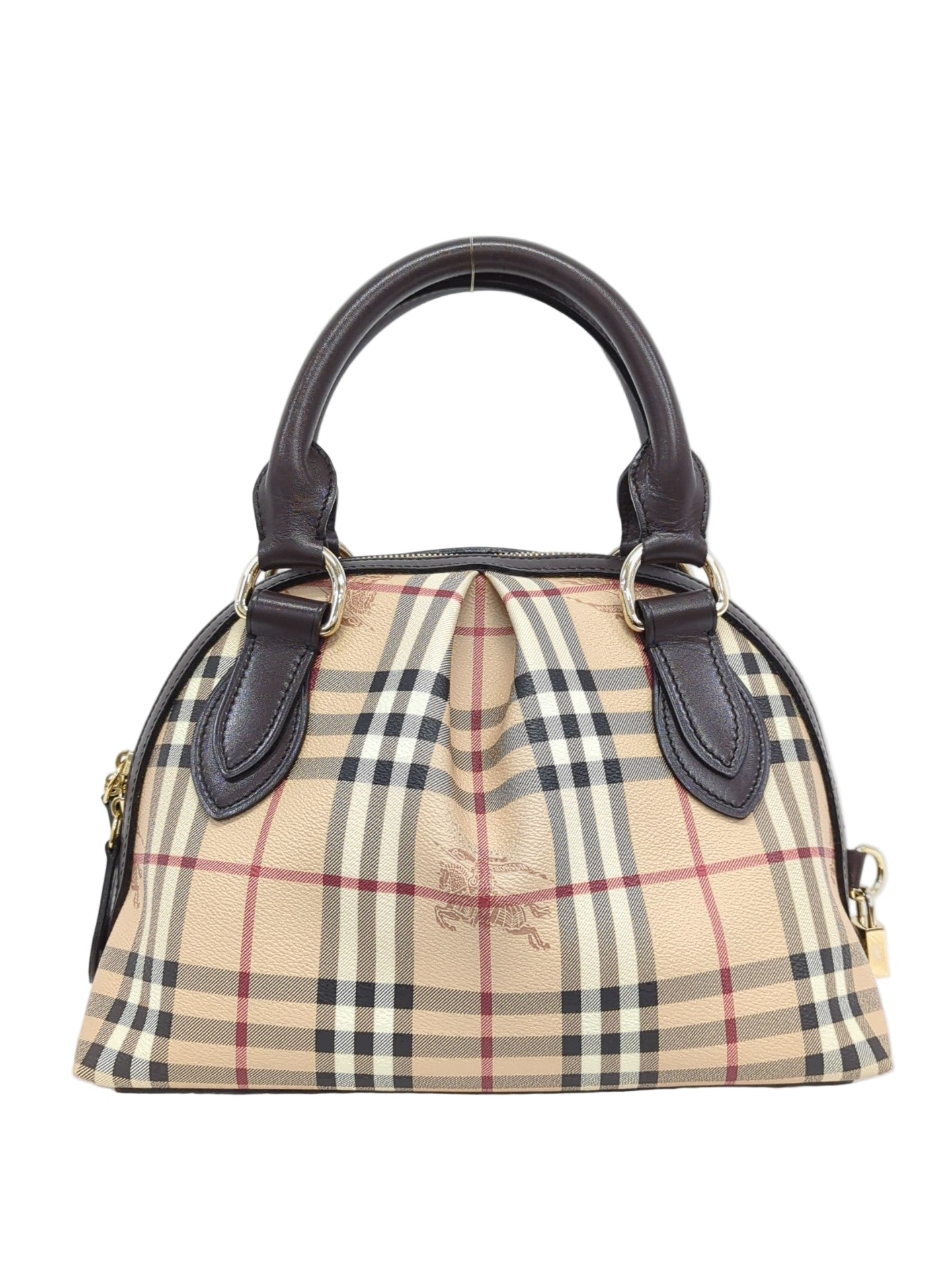 BURBERRY ノバチェック ボウリングバッグ