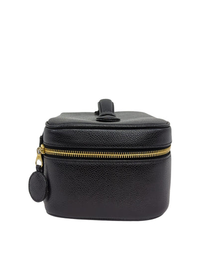 CHANEL キャビアスキン バニティバッグ